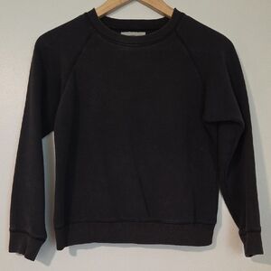 Urban Outfitters Black Crew Neck Sweater Minimalist Design